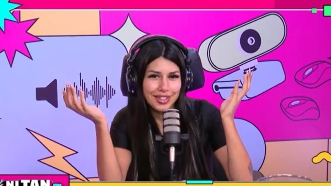 Eskarcita, una de las participantes del reality "Gran Hermano".