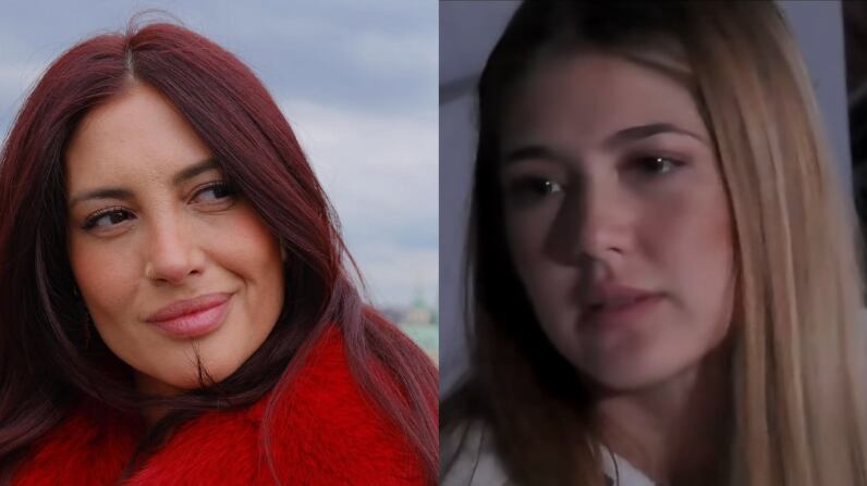 Karen Bejarano (Karen Paola) y Disley Ramos | Fuente: Instagram @karenpaolamusic y Mundos Opuestos