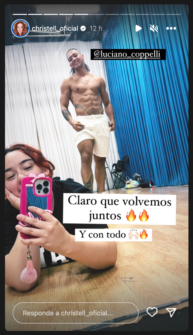 Historias de Christell Rodríguez | Fuente: Instagram