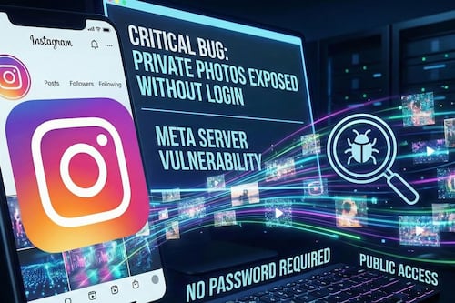 Instagram filtra fotos privadas: descubren falla que expuso las cuentas sin login