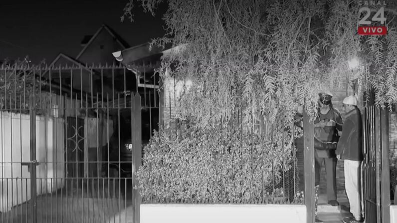 Turbazo en La Cisterna | Captura: 24 Horas