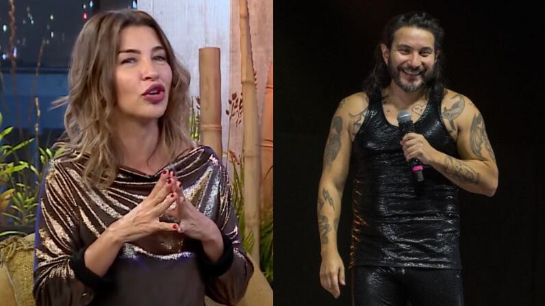 Pancha Merino y Felipe Avello | Captura: TV+ e Instagram