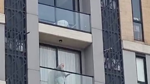 Indignación en Colombia: extranjero fue detenido tras presunta agresión a un menor en un Airbnb - Fuente: Video de X