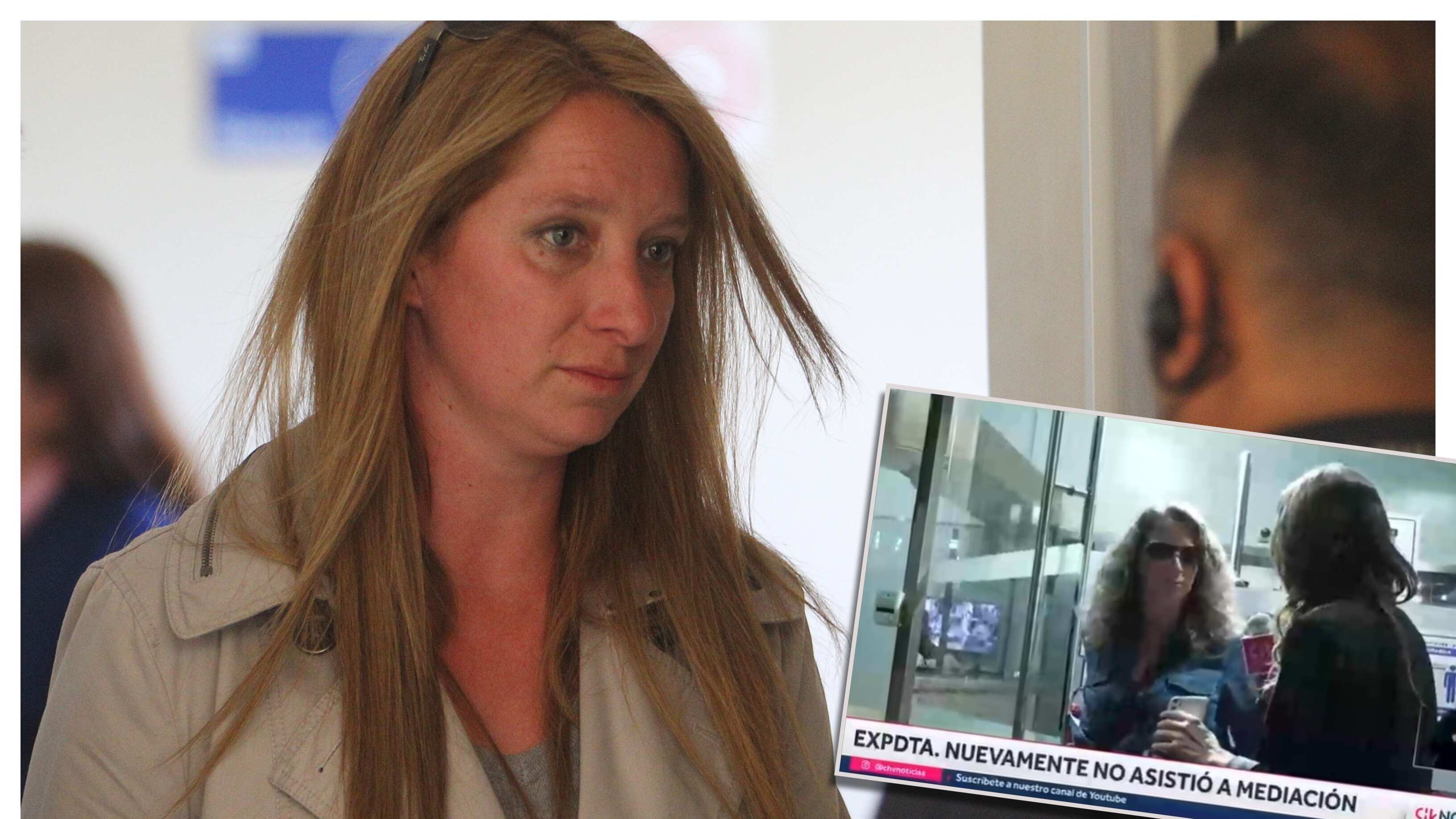 La exesposa de Sebastián Dávalos nuevamente quedó sin la posibilidad de tener una mediación con Michelle Bachelet, quien por segunda ocasión no asistió a la citación para acordar la manutención de sus nietos.