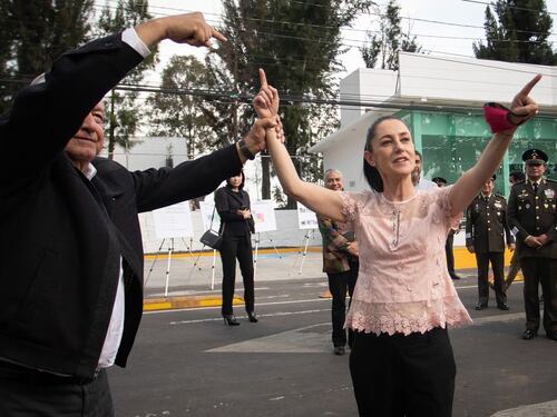 “Estoy muy contento”: AMLO aplaude victoria de Claudia Sheinbaum en las elecciones
