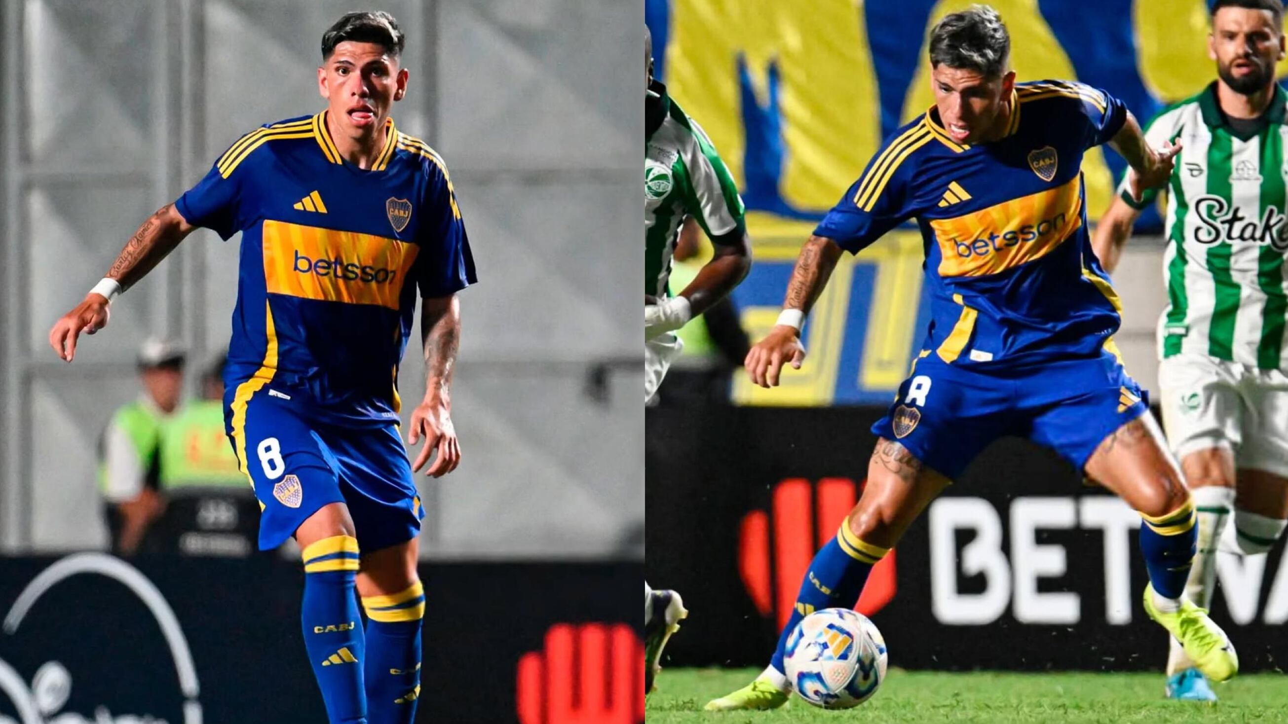Debut de Carlos Palacios en amistoso de Boca Juniors ante Esporte Clube Juventude equipo de Fútbol