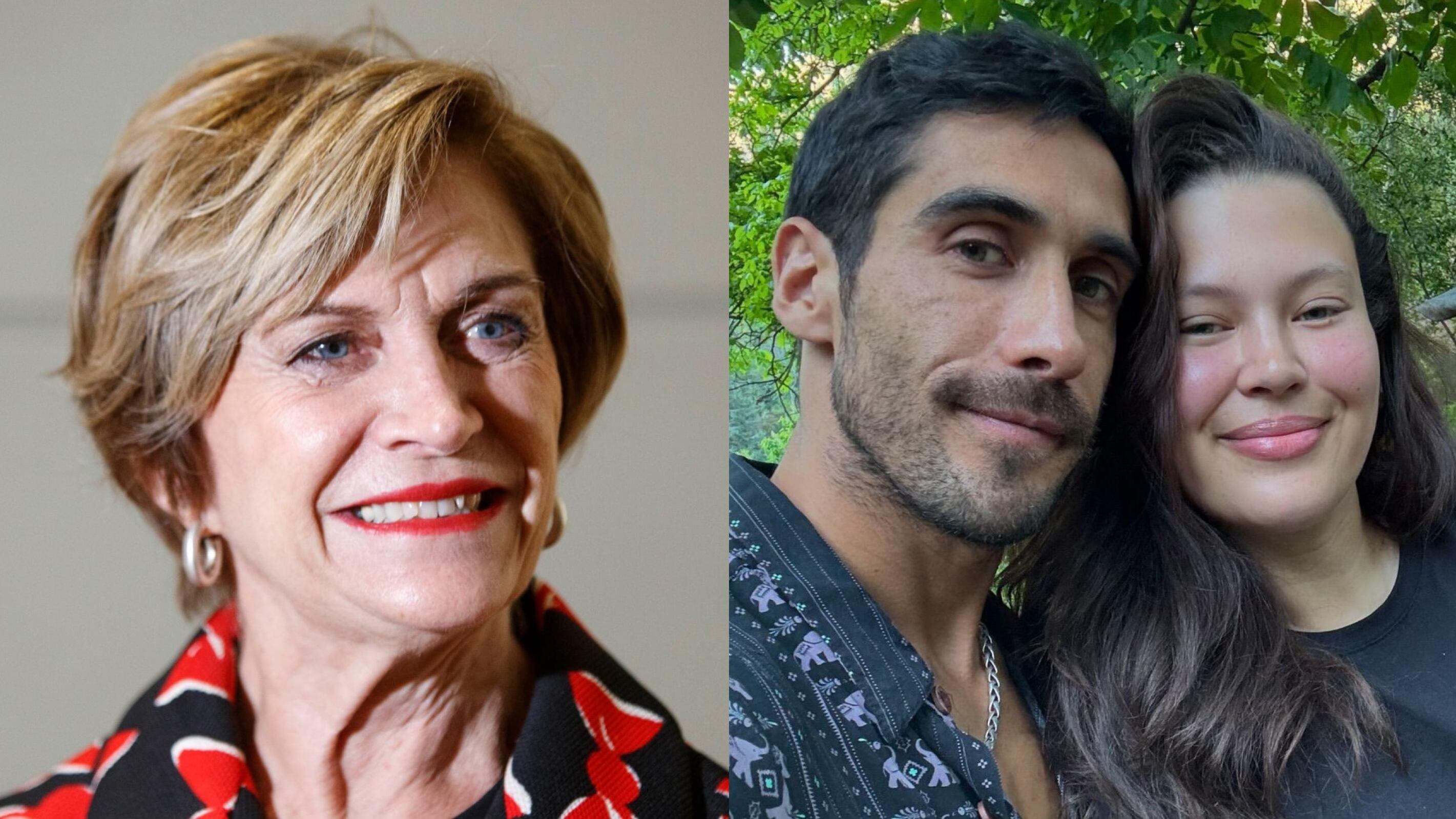 Evelyn Matthei, Pedro Astorga y Michelle Carvalho