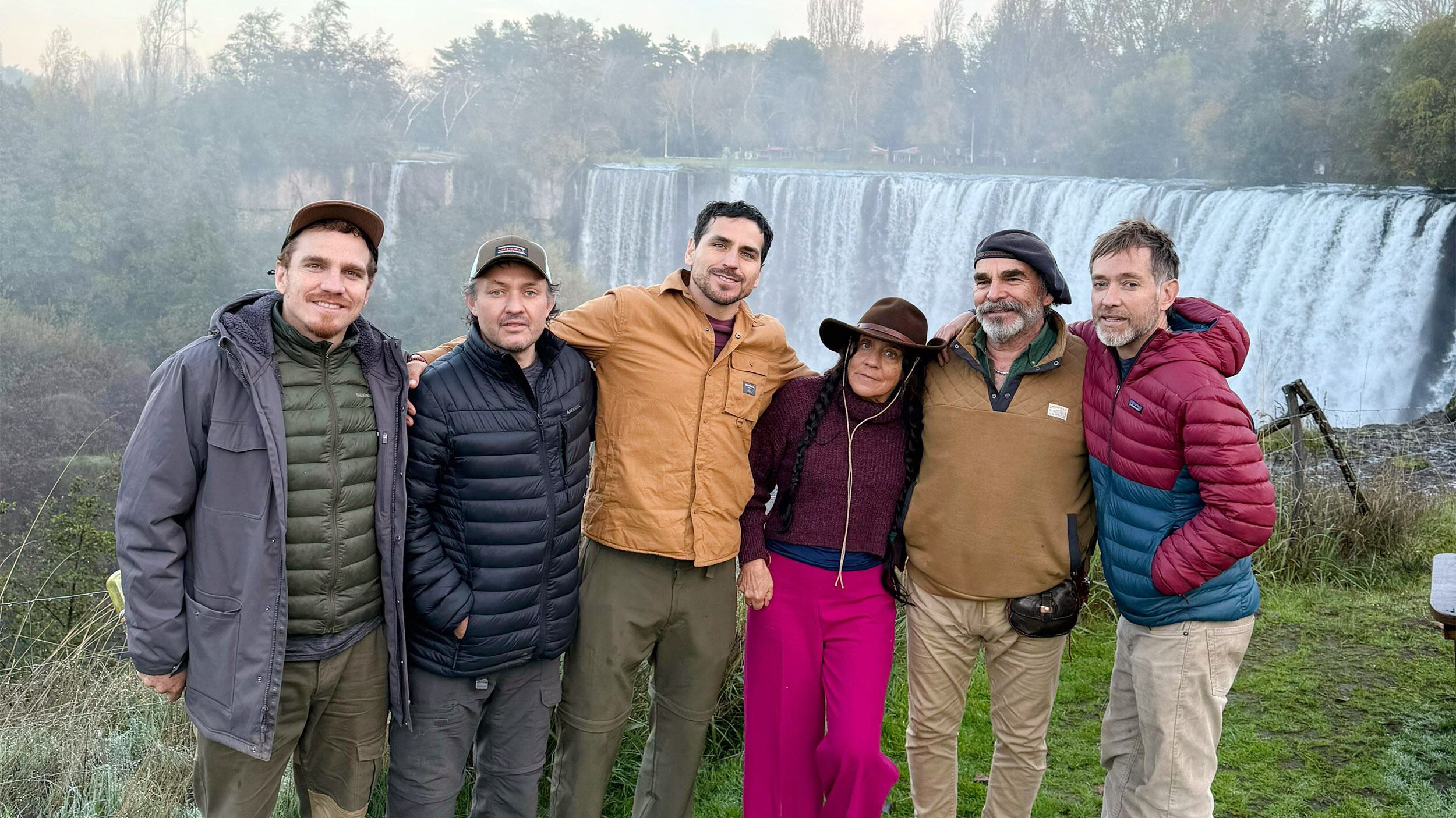 Pangal Andrade y su familia en El Clan | Gentileza: Canal 13