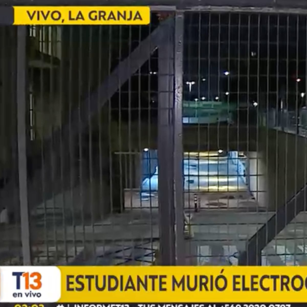 Estudiante de 21 años muere electrocutado en instituto de La Granja Estudiante de 21 años muere electrocutado en instituto de La Granja