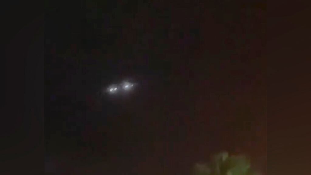 Captura de pantalla de uno de los videos tomado desde el municipio de Jocotepec.