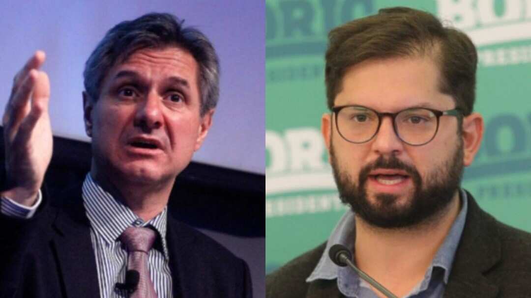 José Luis Daza y Gabriel Boric