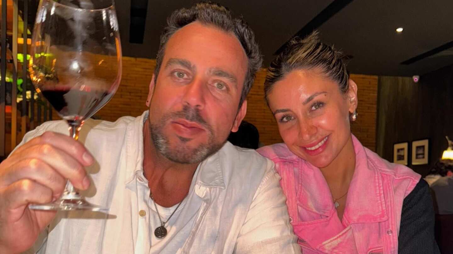 Francisco Kaminski celebró su cumpleaños con Camila Andrade y su hijo Mariano