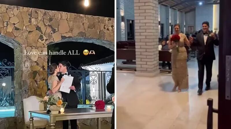 Suegra contrató a gente para que arruinen el vestido de novia en el día de su boda