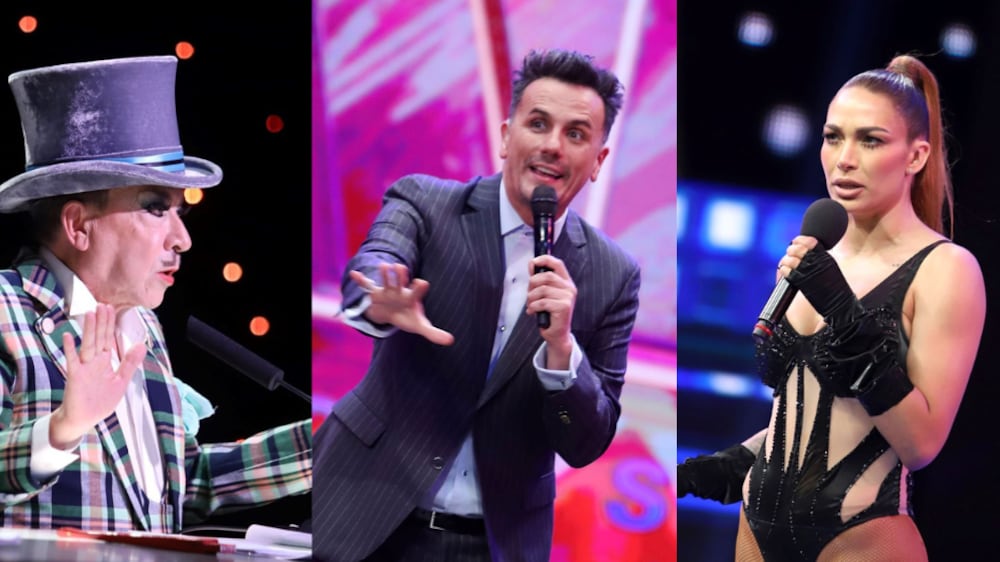 Sergio Lagos, Aníbal Pachano y Lisandra Silva | Gentileza: Canal 13