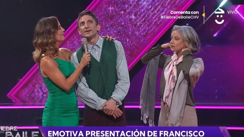 Francisco Reyes Cristi emocionó al jurado y compañeros de Fiebre de Baile con sentido homenaje a su padre fallecido