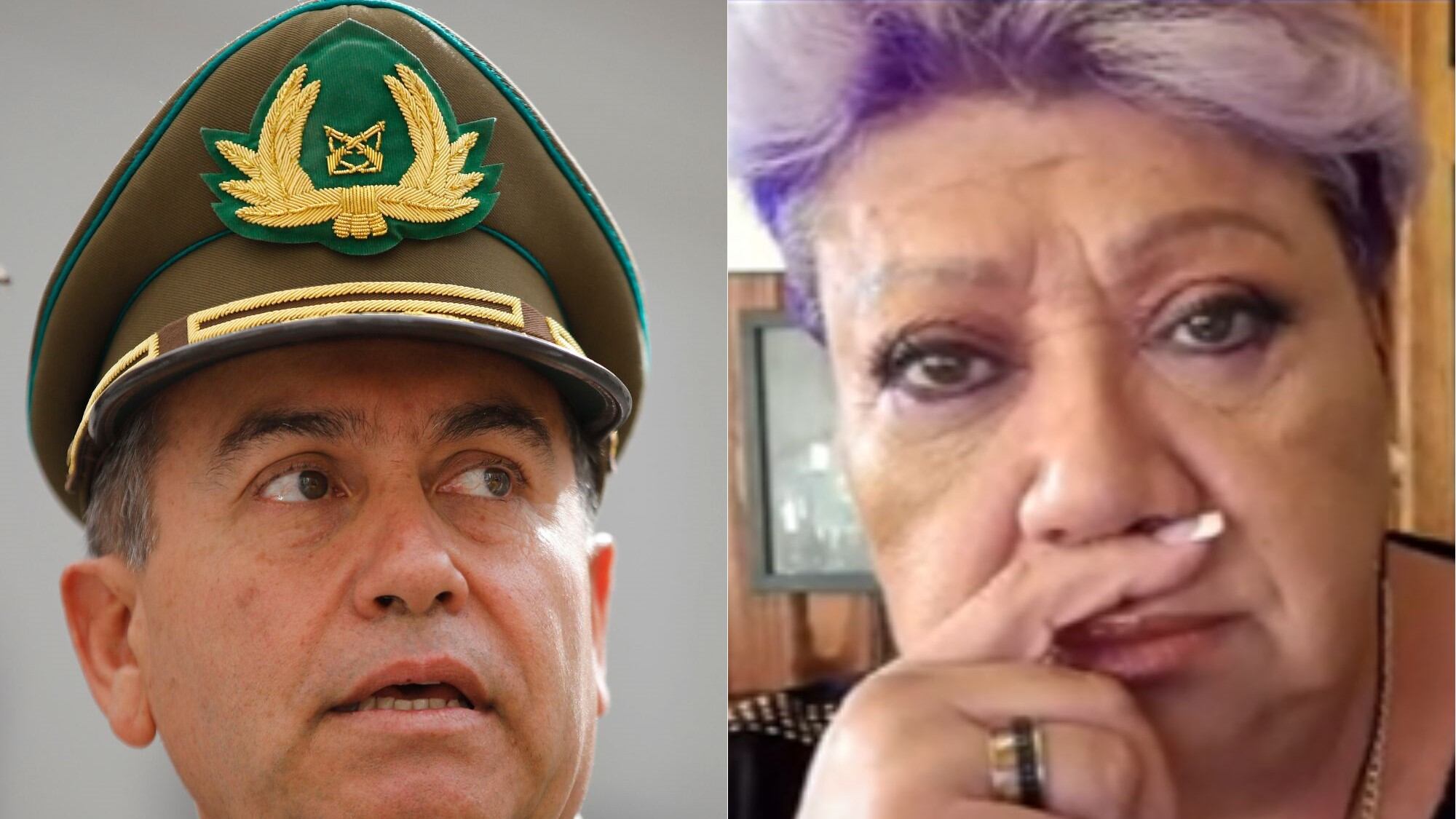 Paty Maldonado se lanza contra el general inspector de Carabineros, Enrique Monrás | Fuente: ATON