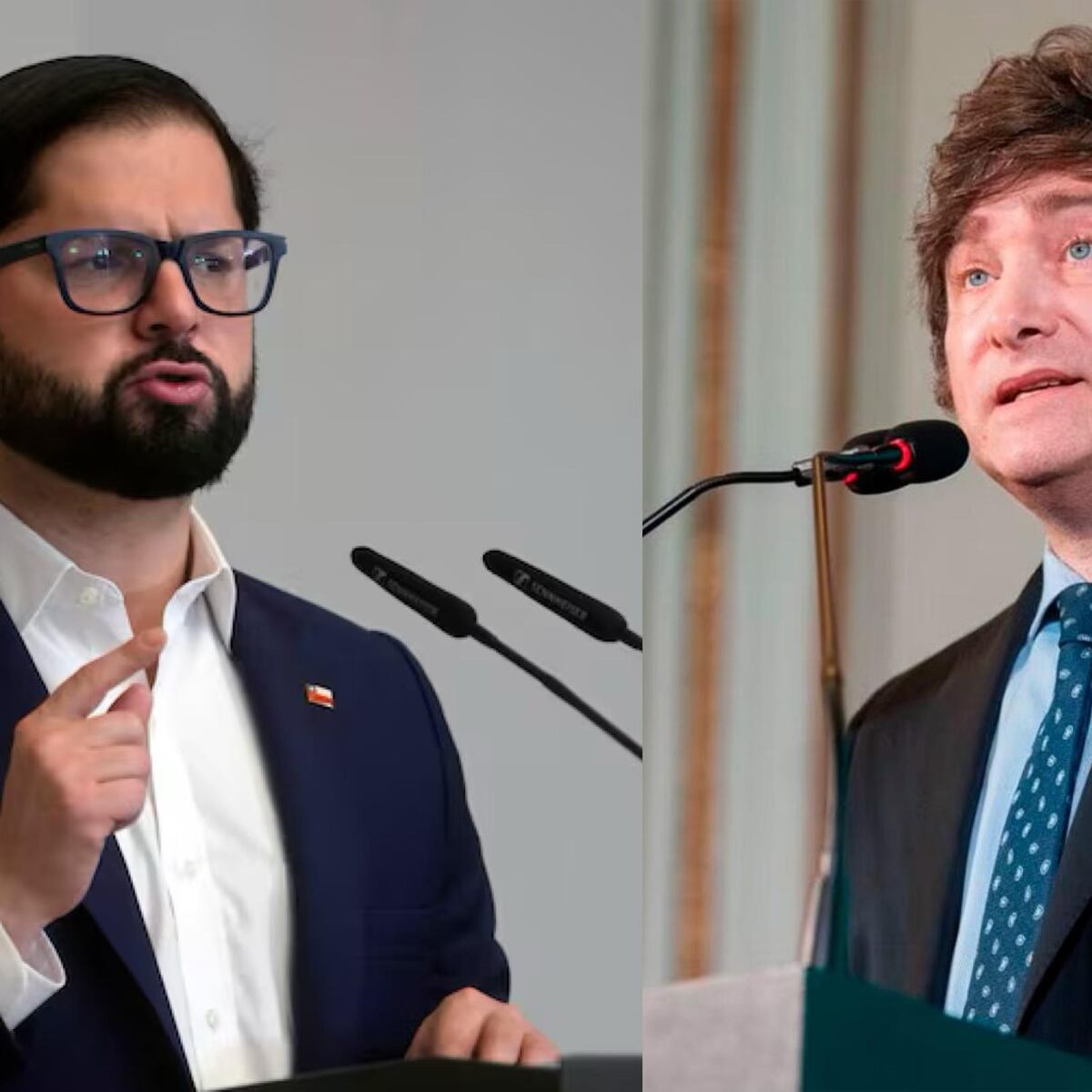 Milei arremete contra Boric y desata conflicto con Chile Milei arremete contra Boric y desata conflicto con Chile
