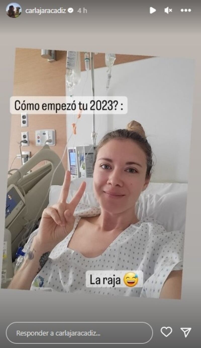 Fue el esposo de la exfigura de Mekano, Francisco Kaminski, quien confirmó la noticia de la intervención de Jara.