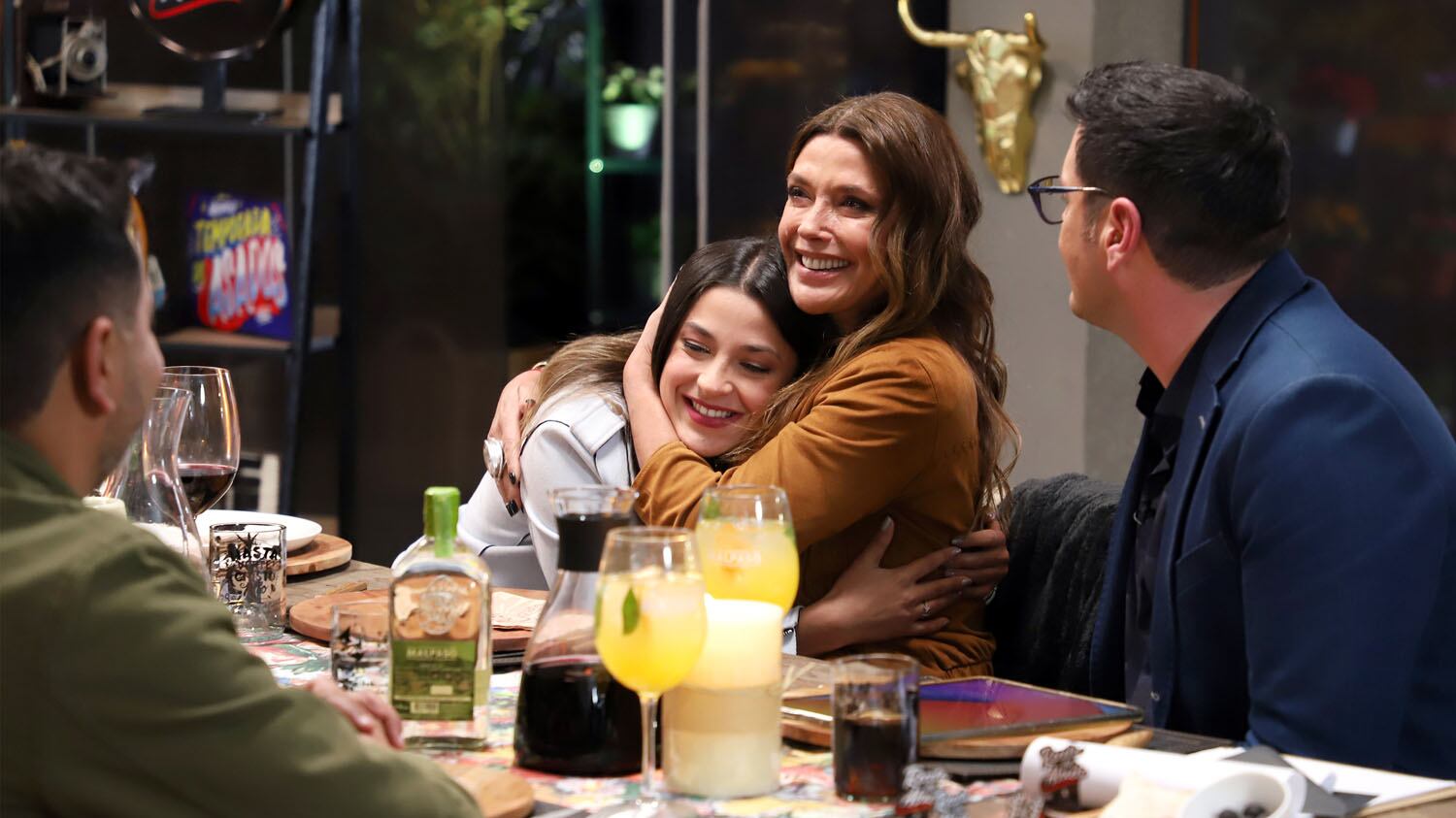 Carolina Arregui en "Socios de la parrilla” | Cortesía: Canal 13