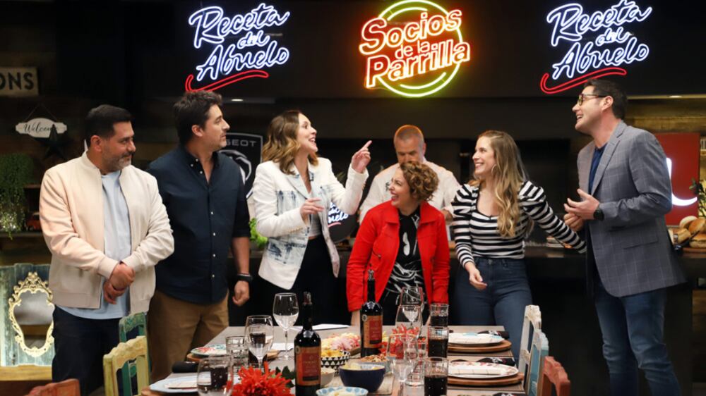 Socios de la parrilla | Gentileza: Canal 13