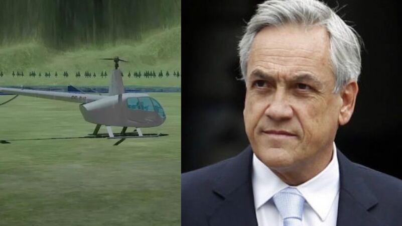 sebastian piñera accidente helicoptero