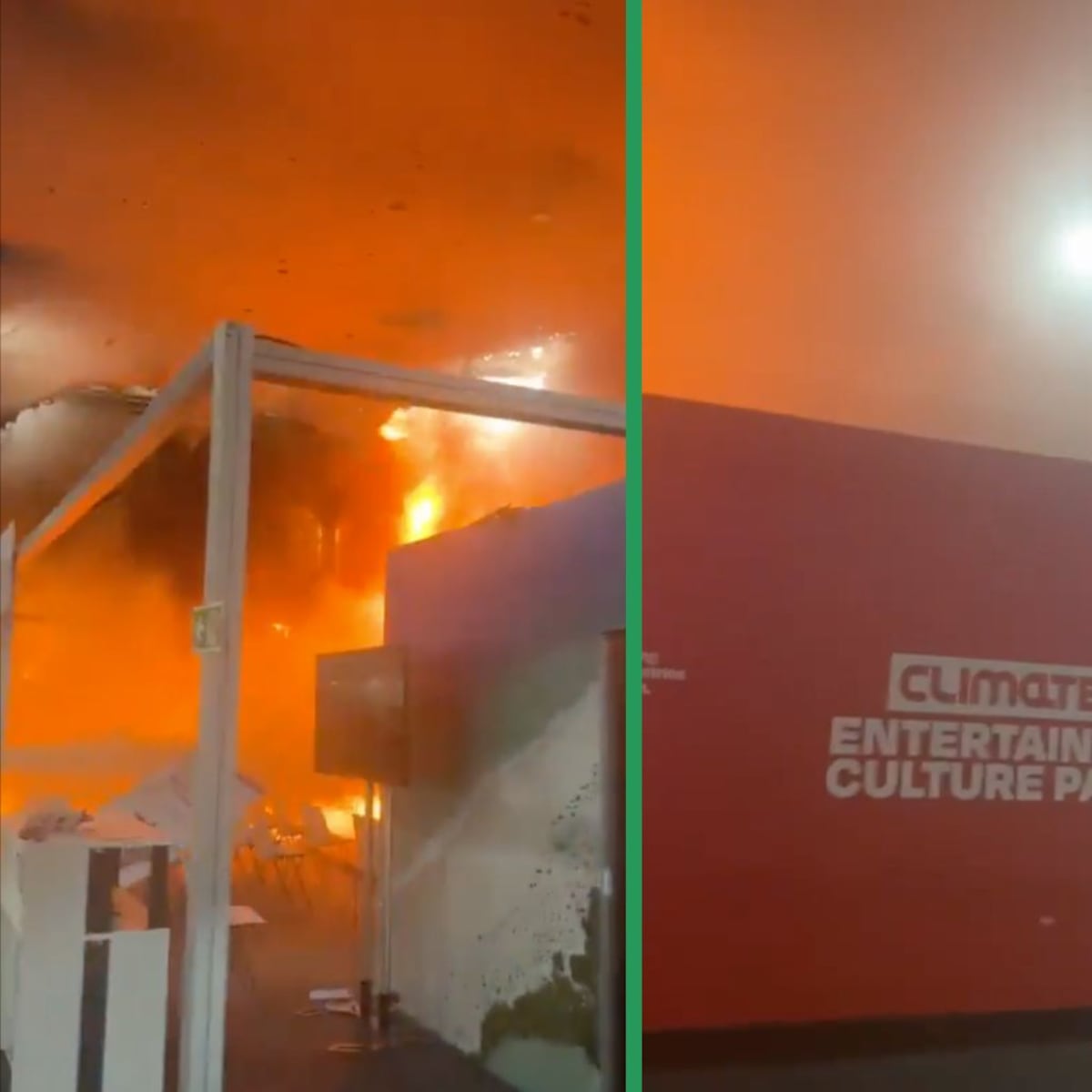 Incendio en la COP30 provoca evacuaciones y caos Incendio en la COP30 provoca evacuaciones y caos