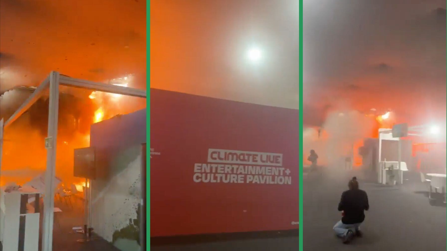 Delegados y personal de la ONU salieron entre humo denso mientras equipos de emergencia controlaban el fuego rápidamente en la sede.