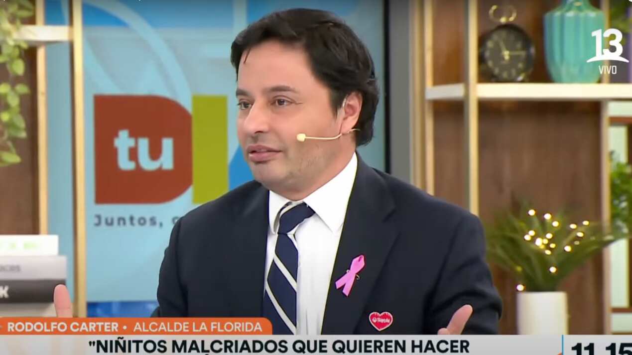 Rodolfo Carter - Fuente: Canal 13