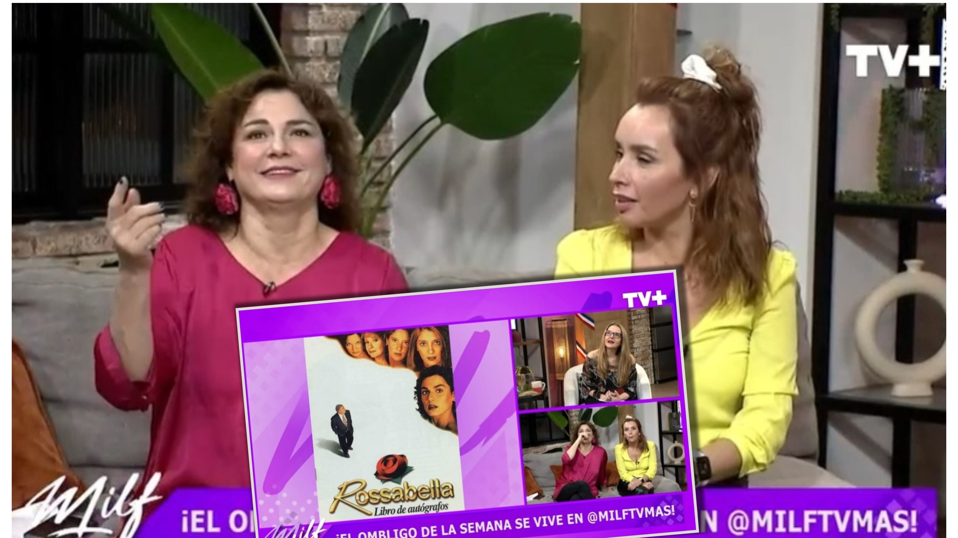 La actriz Berta Lasala reconoció que cuando actuó en la teleserie "Rossabella" no se sentía "tan guapa".