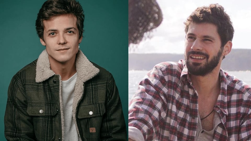 Simón Pesutic y Pedro Campos