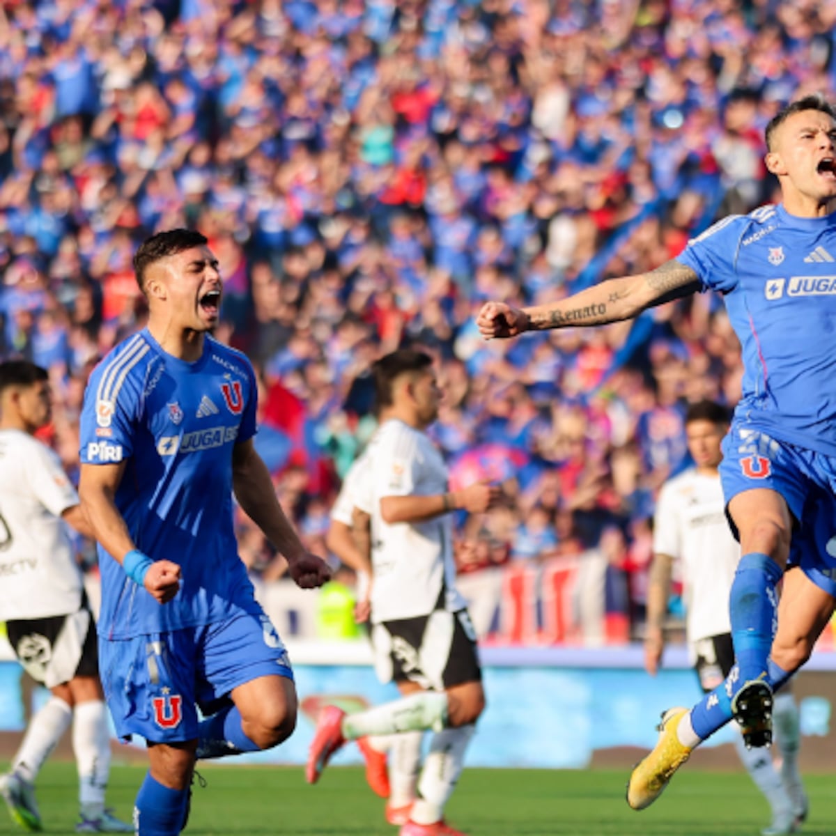 U de Chile gana Superclásico 2-1 con expulsiones polémicas U de Chile gana Superclásico 2-1 con expulsiones polémicas