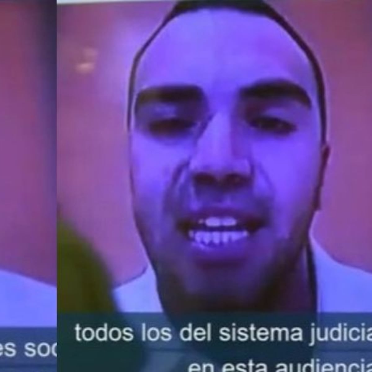 Agresor de conserje grita a jueza tras dictamen de prisión Agresor de conserje grita a jueza tras dictamen de prisión
