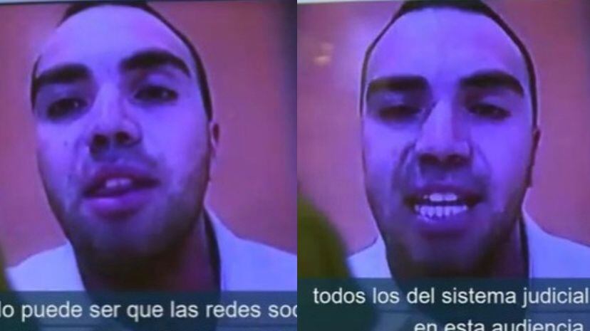 “¡Esto es completamente ilegal!”: Agresor de conserje le gritó a la jueza tras dictamen de prisión preventiva