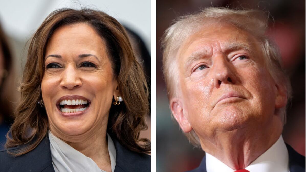 Kamala Harris y Donald Trump