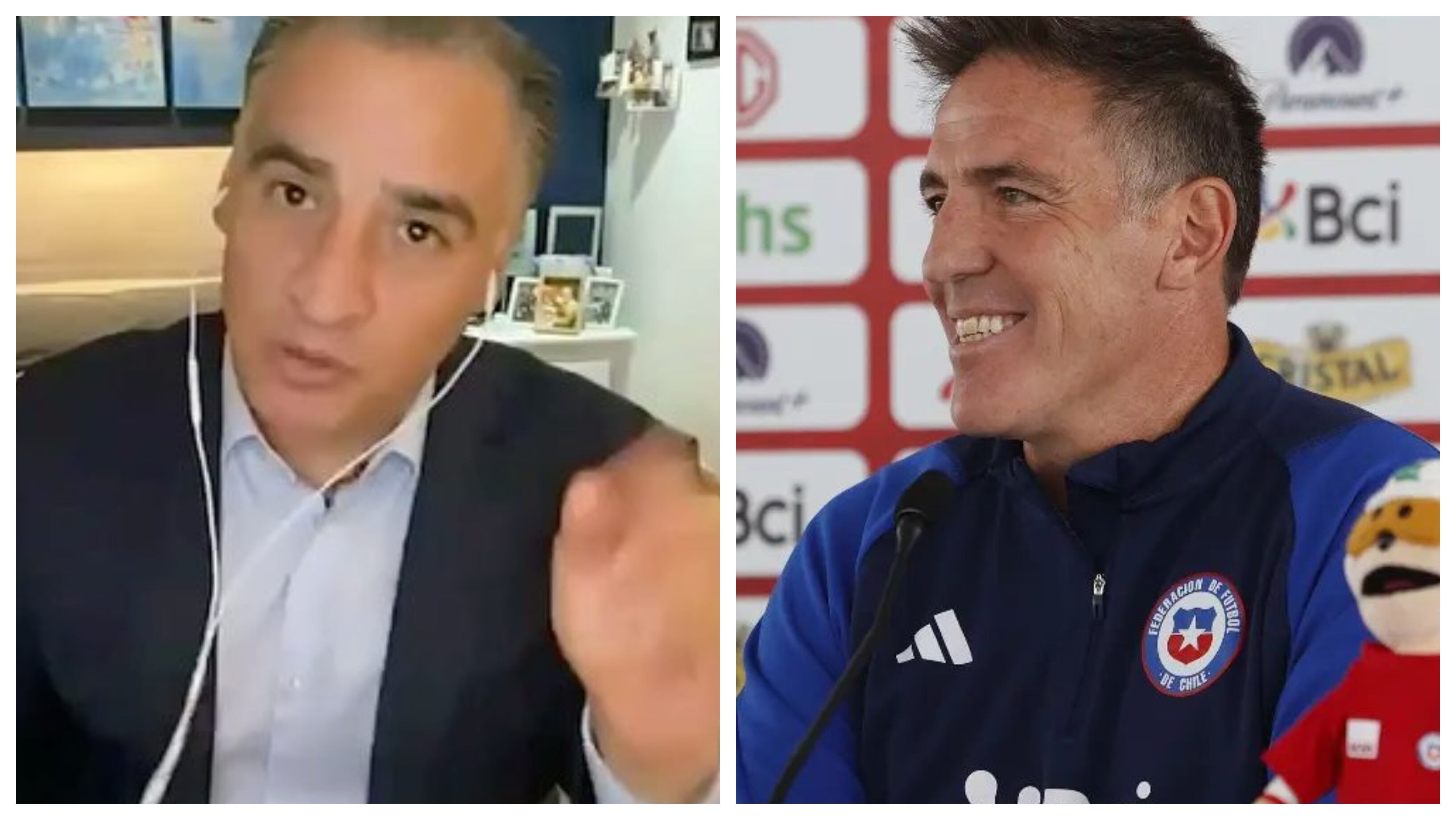 El exfutbolista chileno aseguró que "estas dos fechas son determinantes para mí, para la continuidad de Berizzo" al mando de la selección nacional.