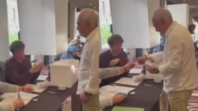 Primer voto en el extranjero | Captura: T13