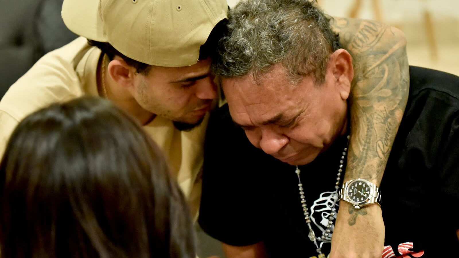 Salió a la luz el video del reencuentro de Luis Díaz con su padre, don Luis Manuel