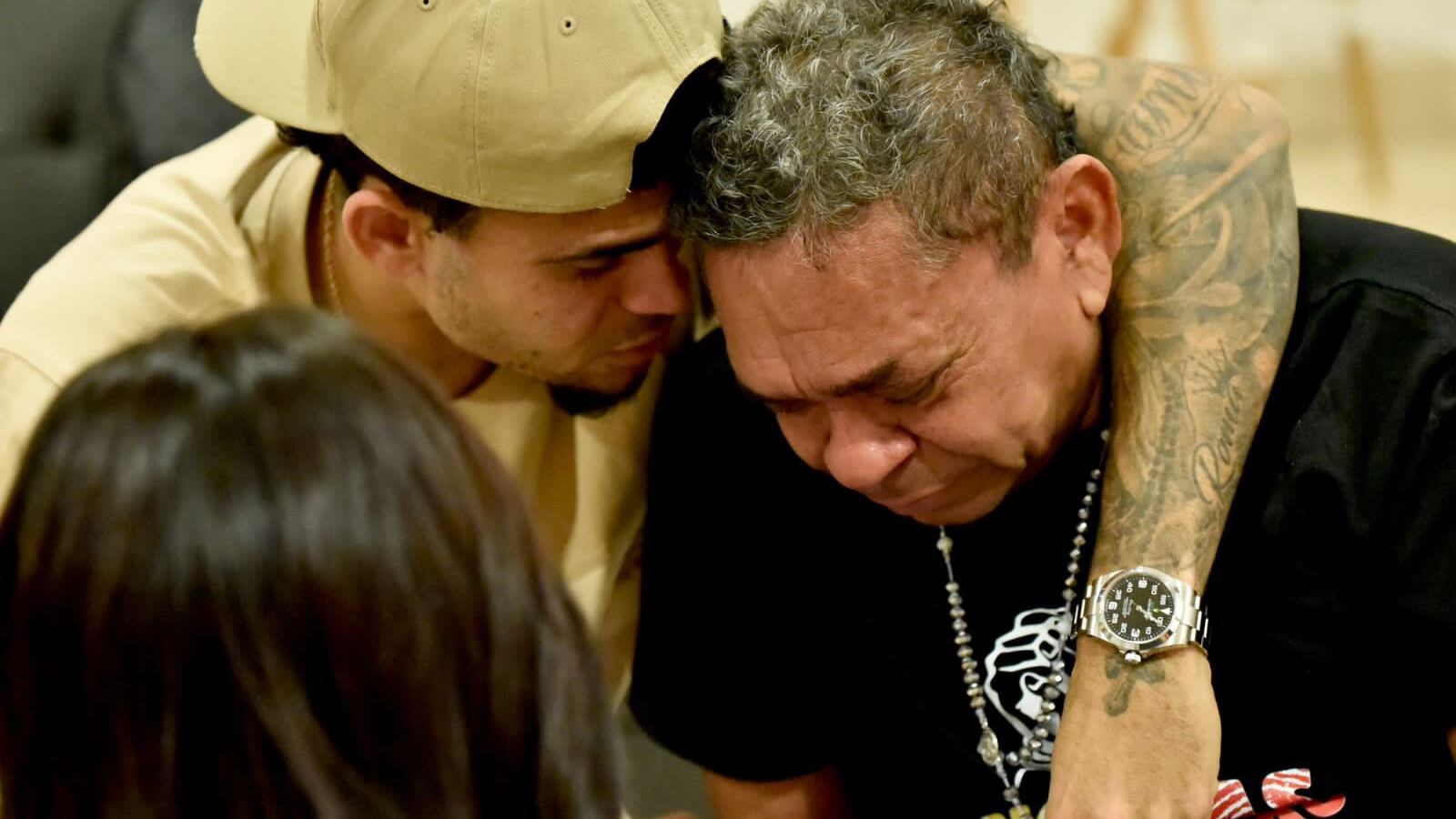 Salió a la luz el video del reencuentro de Luis Díaz con su padre, don Luis Manuel