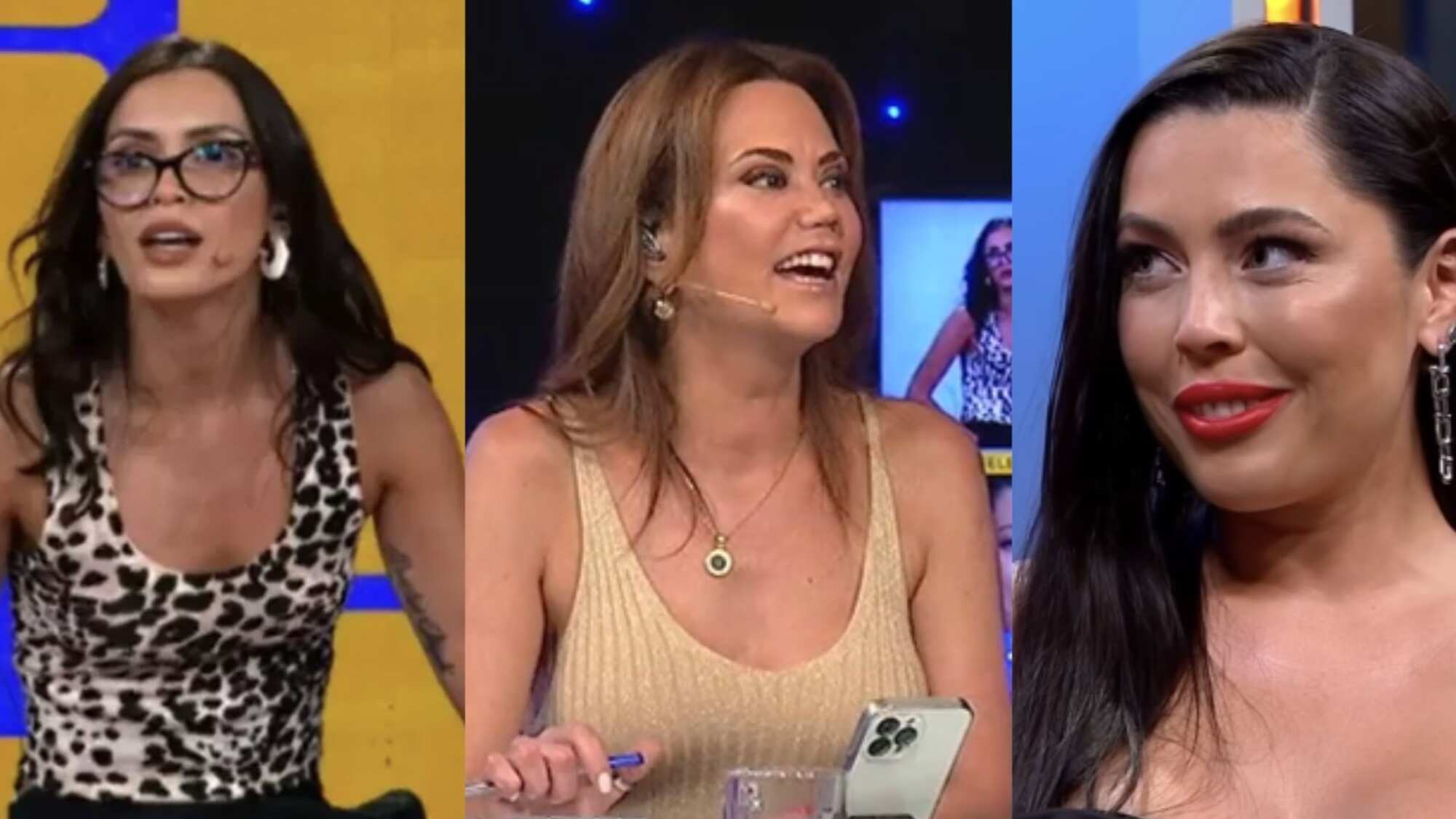 Daniella Campos, Daniela Aránguiz y Cony Capelli