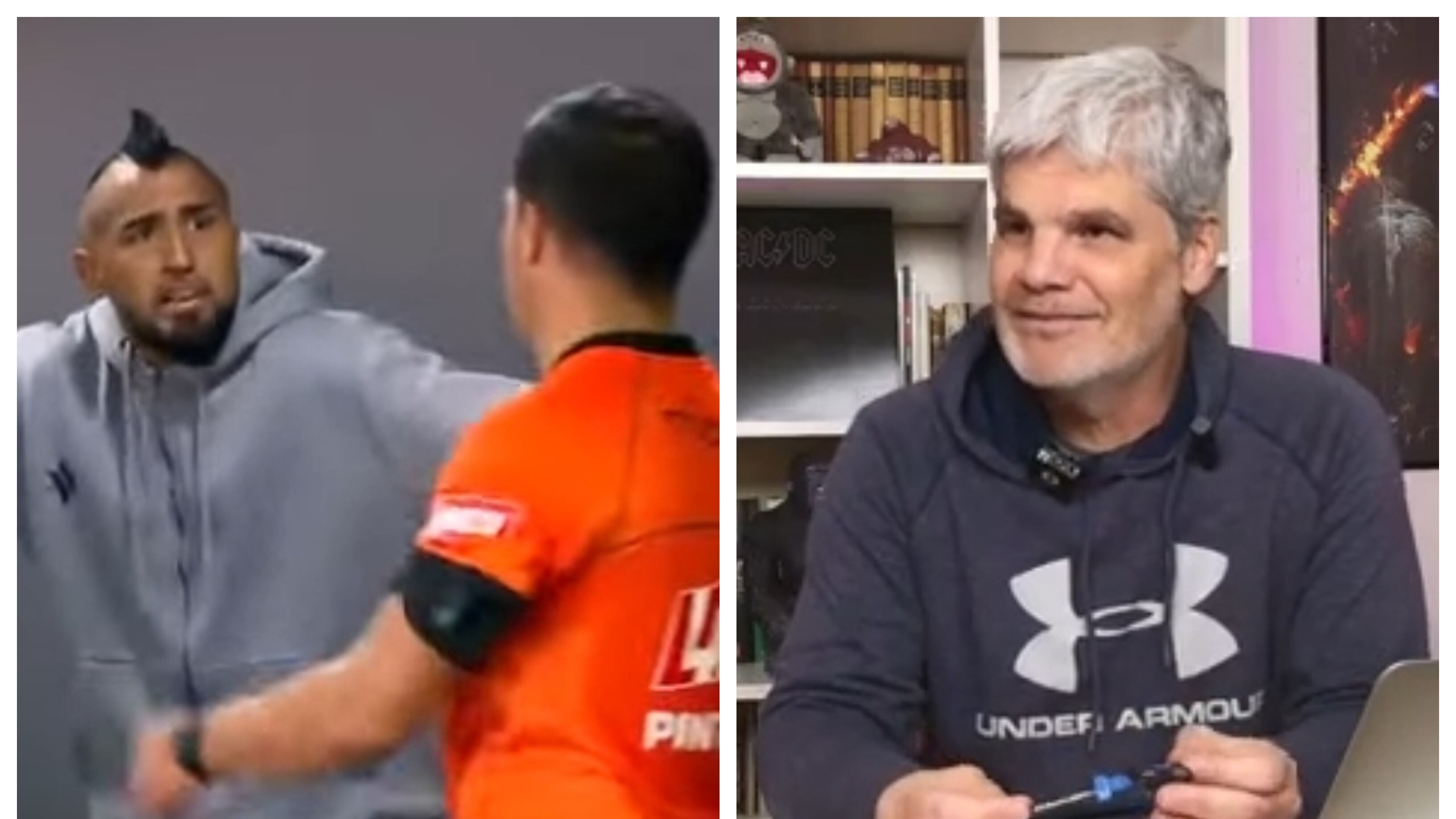 El periodista deportivo advirtió de un duro castigo del tribunal disciplinario al mediocampista albo por sus reclamos a González.