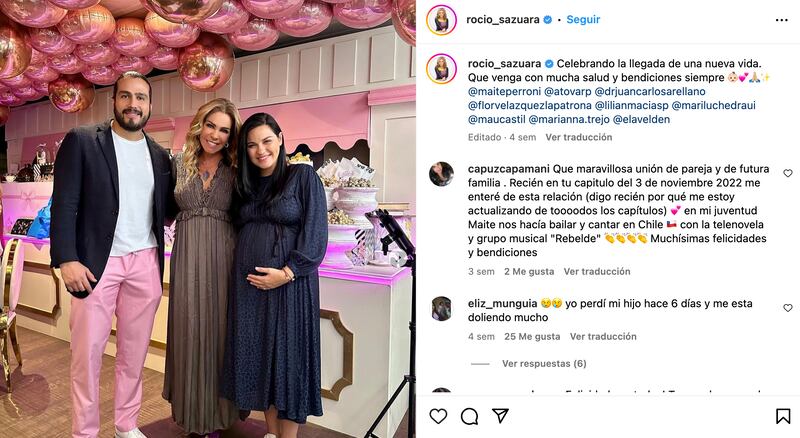 Maite y Andrés: La pareja ya ha revelado más detalles del nacimiento de su primera hija.