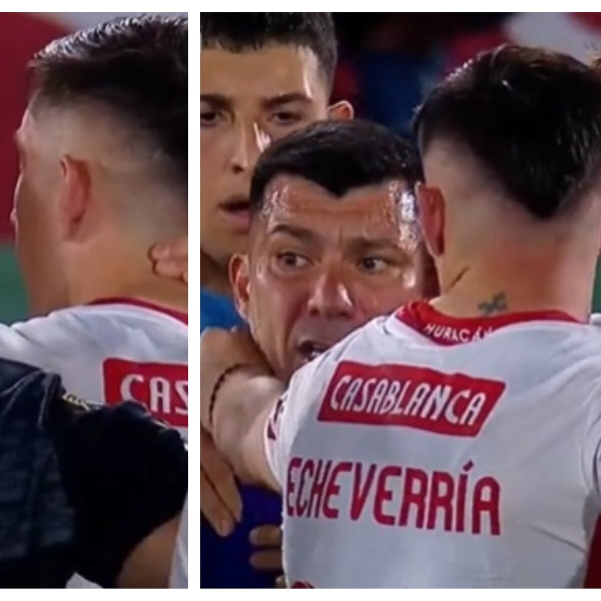 Gary Medel acusado de iniciar disturbios en empate entre Boca Juniors y Huracán Gary Medel acusado de iniciar disturbios en empate entre Boca Juniors y Huracán