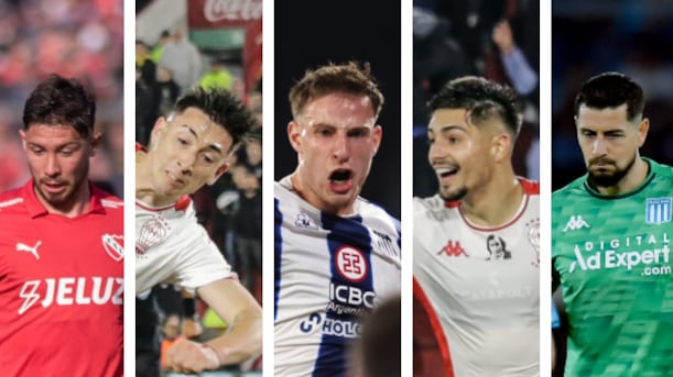 Loyola, Echeverría, Barticciotto, Alarcón y Arias / Getty y clubes