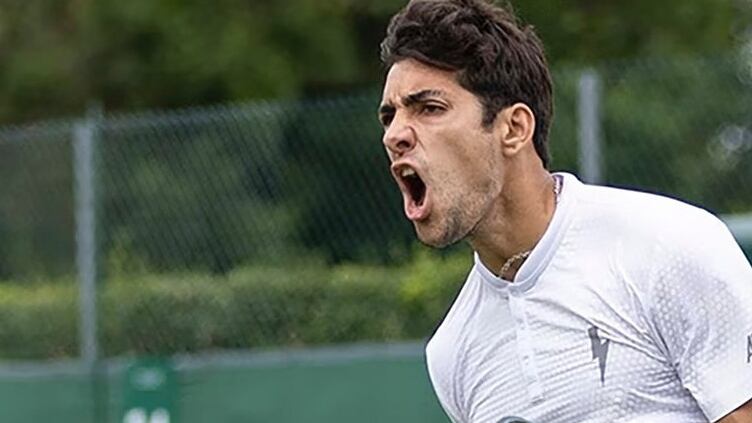 El tenista nacional ingresó al cuadro principal de Wimbledon como lucky loser.