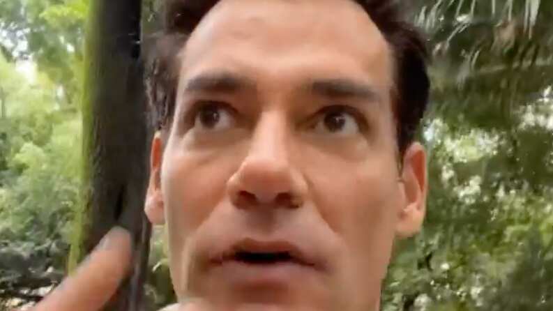 Cristián de la Fuente en terremoto en México