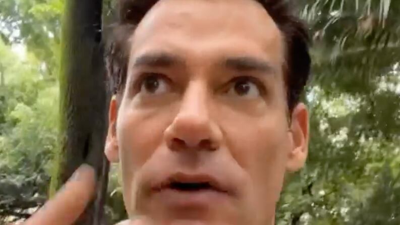 Cristián de la Fuente en terremoto en México