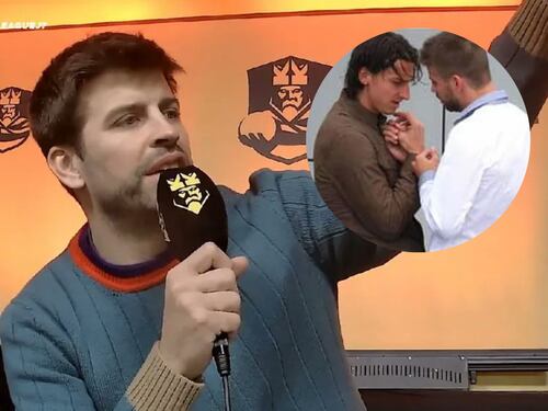 Gerard Piqué aclara controversial foto con Zlatan Ibrahimovic