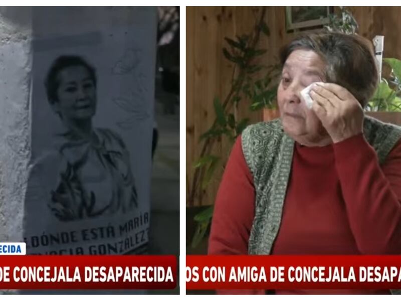 Amiga de concejal desaparecida en Villa Alegre entrega testimonio de su última conversación con María González: “Me dijo ‘no sé qué es lo que me va a pasar’”