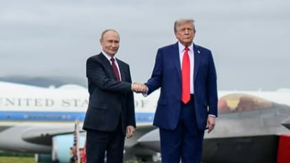 Trump y Putin en Alaska