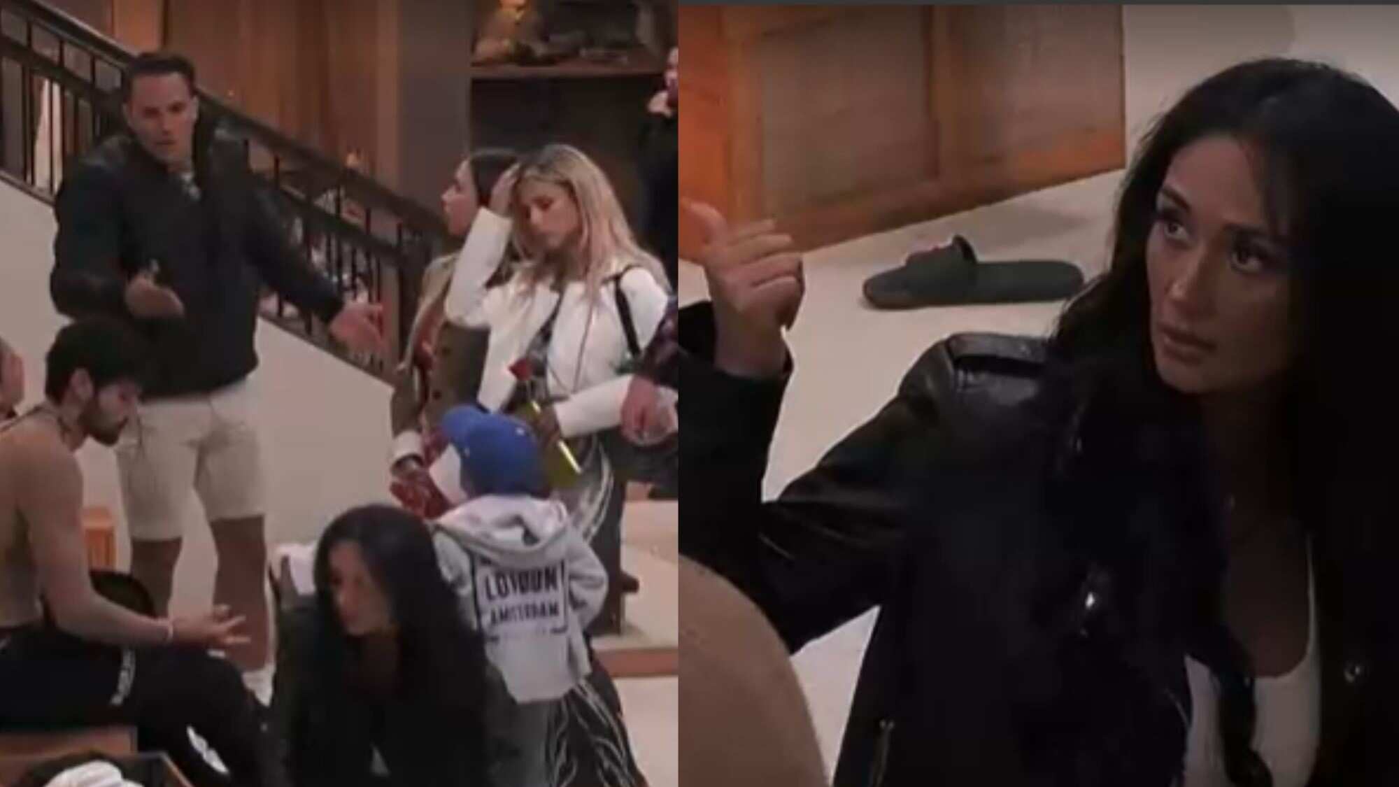 Pamela Díaz y Fabio Agostini en "Tierra Brava"